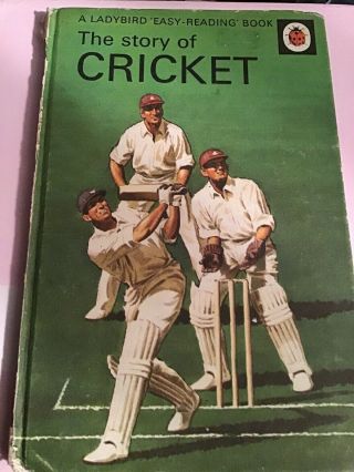 Vintage Ladybird Book.  The Story Of Cricket.  Early 15p Edition