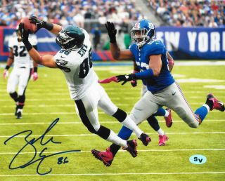 Zach Ertz Autographed Signed 8x10 Photo Philadelphia Eagles (jsa Psa Pass)