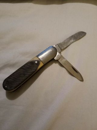 Vintage Queen Barlow Style 2 Blade Pocket Knife
