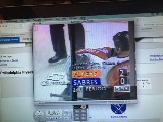 Philadelphia Flyers Vs Buffalo Sabres 5 - 12 - 1995 Game 4 Dvd