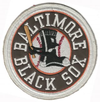 Baltimore Black Sox Negro League Baseball 5.  25 " Team Patch
