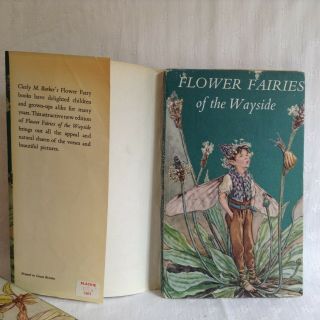 2 x Vintage Books - Flower Fairies of the Wayside & Flower Fairies of the Trees 3