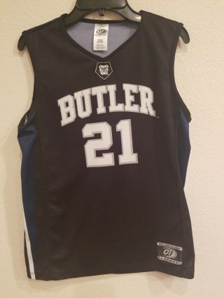 Youth Ncaa Butler Bulldogs Basketball Jersey 21 Size Large 14 - 16 By Ot