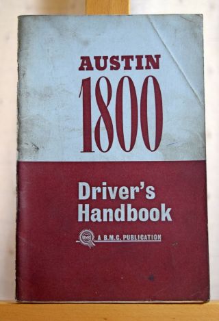Vintage Austin 1800 Driver 