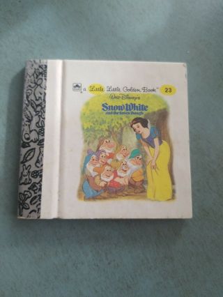 Vintage Mini Little Golden Book 23 Walt Disney 