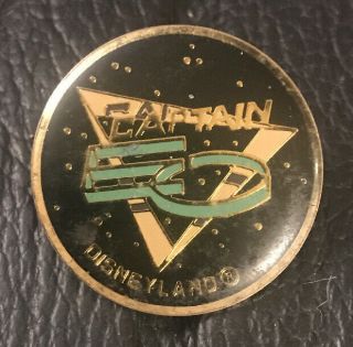 Vintage 1986 Disneyland Captain Eo Pin Rare