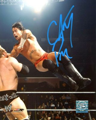 Wwe Cm Punk Hand Signed Autographed 8x10 Photofile Photo With Rare 4