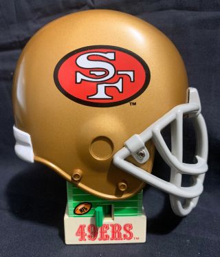 Vintage Football San Francisco 49ers Helmet Night Light Plug - In Team Nfl Lqqk