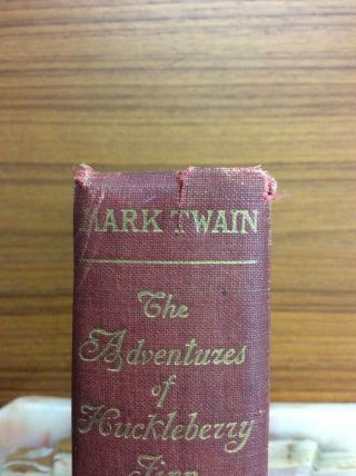 Vintage 1896 MARK TWAIN The Adventures Of Huckleberry Finn EARLY UNIFORM EDITION 2