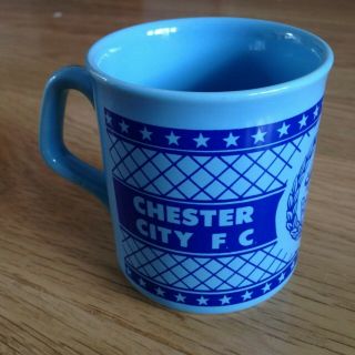 Vintage Tams Chester City Fc Football Club Mug Retro