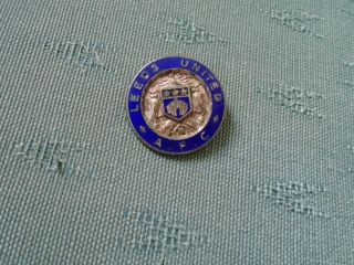 Vintage Leeds United Association Football Club - Enamel Pin Badge - Fattorini