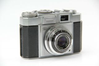 Zeiss Ikon Contina Vintage 35mm Film Camera With Case Novicar 2.  8 Lens