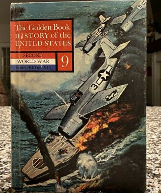 Vintage The Golden Book History Of The United States Book 9