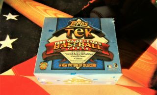 1999 Topps Tek Baseball Box Burrell Rookie ? Gold ? Teknicians Jeter Griffey ?,  ?