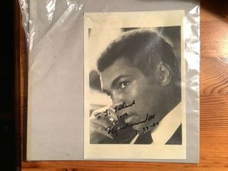 Muhammad Ali Signed Photo Autograph Boxer Cassius Clay Signature