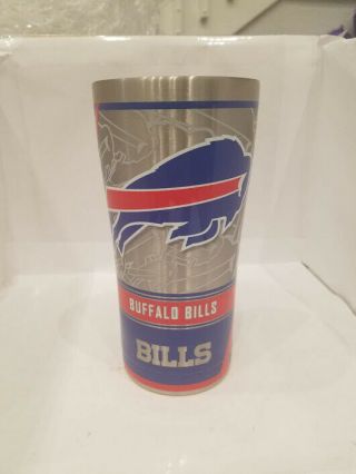 Tervis Nfl Edge Stainless Steel Tumbler With Lid - Buffalo Bills Without Cap