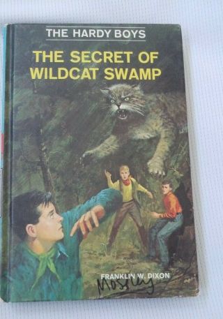 Vintage The Hardy Boys Book The Secret Of Wildcat Swamp 31 1969 Great Shape