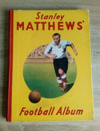 Stanley Matthews Football Album Vintage Football/soccer Hardback Annual 1950