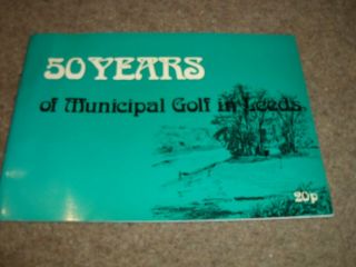 Vintage Programme Festival Of Golf Roundhay Gc Leeds 16th - 22nd July 1972