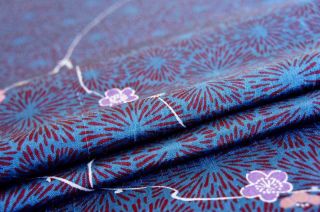 Vintage Japanese Kimono Silk Fabric 47 
