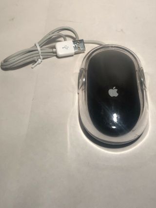 Vintage Apple Mouse Black / Clear M5769 Usb Optical Usb -