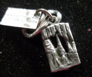 Vintage Sterling Silver Mammoth Cave National Park Charm