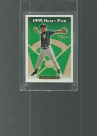 1993 Derek Jeter Topps Gold 98 Yankees Hof Rookie Rc (pack Fresh)