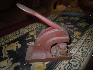 Chateau Laurier,  Ottawa Canada Grand Trunk Railway Hotel Desk Stamper Cast Iron