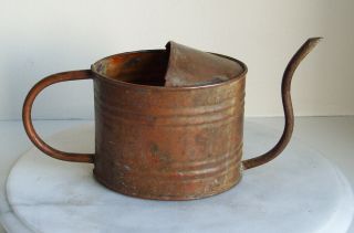 Vintage Mid Century Small Copper Watering Can