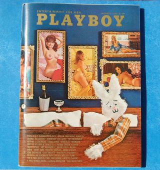 Vtg Playboy January 1970 (very Fine) Playmate Jill Taylor,  Vargas,  Annie Fanny
