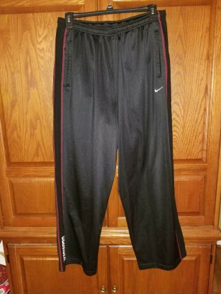 Georgia Bulldogs Nike Team Polyester Jogging Sweat Pants Size Xl Black Rn: 94878