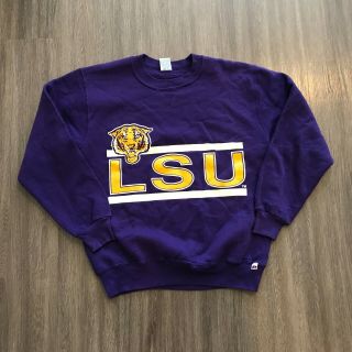 Vtg Lsu Tigers Crewneck Sweatshirt Louisiana State University