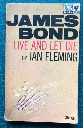 James Bond Live And Let Die Paperback