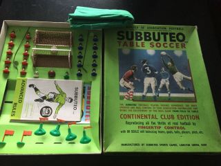Vintage Boxed Subbuteo Set Vgc - Complete Collectable