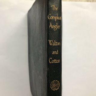 The Compleat Angler Izaak Walton & Charl Book