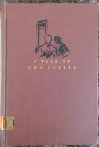 Rare Charles Dickens 1946 HCDJ A Tale Of Two Cities 1st Printing Edition 2