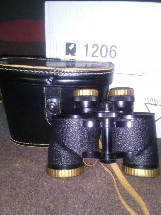 Vintage Mayflower Binoculars 7 X 35 Featherweight Fully Coated Extra Wide Field