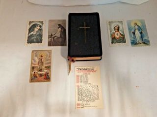 Vintage Bible Catholic Family Daily Missal Copyright 1958 Plus Pictures