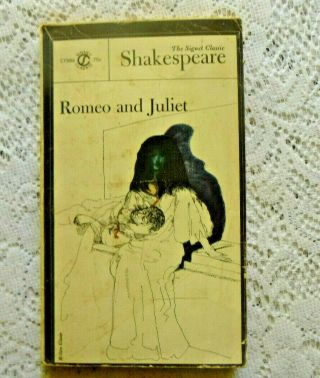 Romeo And Juliet By William Shakespeare Signet Classic Paperback 1964 English