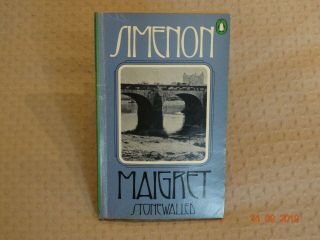 Maigret Stonewalled,  George Simenon,  Penguin Book,  Rare And Collectable
