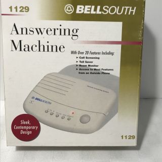Bell South Answering Machine No 1129 Vintage