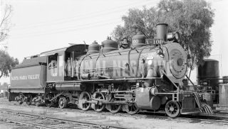 Orig 1949 Negative - Santa Maria Valley 2 - 8 - 2 100 California Logging Railroad
