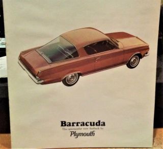 Plymouth Barracuda 1965 Sales Brochure