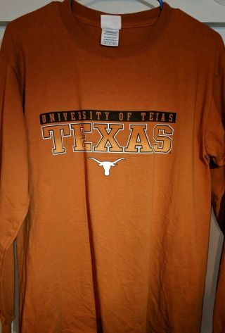 University Of Texas Longhorns Longsleeve Shirt Men 
