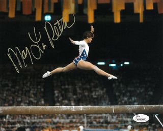Mary Lou Retton Signed Team Usa 1984 Olympics 8x10 Photo - Jsa Itp Hologram