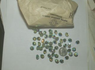 52 Aurora Boreale Pointed Back Glass Rhinestones - - Swarovski - - - 11 - - - - - - - Vintage