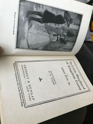 The Little Shepherd of Kingdom Come by John Fox Jr.  Hardcover 1903 Vintage 2