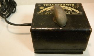 Vintage Louis Marx & Co.  Transformer No.  1209 110 - 120 Volts 60 Cycles Good