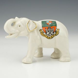 Vintage Crested China - Elephant Figure - Windsor Crest