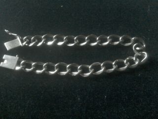Vintage 925 Silver Link Bracelet